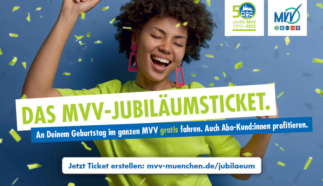 MVV Jubiläumsticket